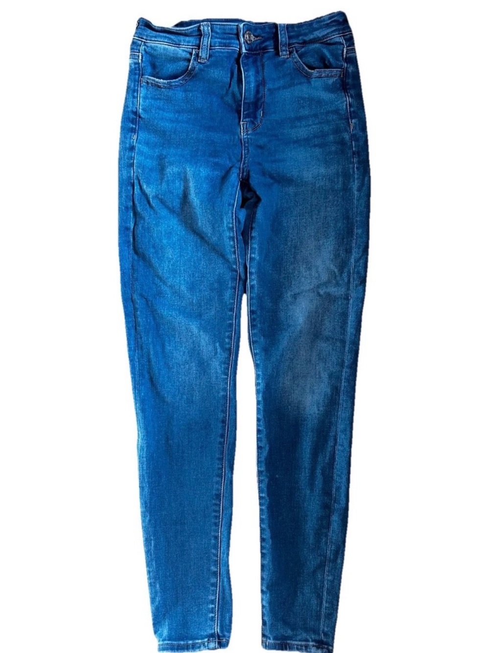 American Eagle Outfitters High Rise Next Level Stretch Blue denim Jeans